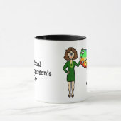 Mug de la Journée de la présentatrice météo avec n (Centre)