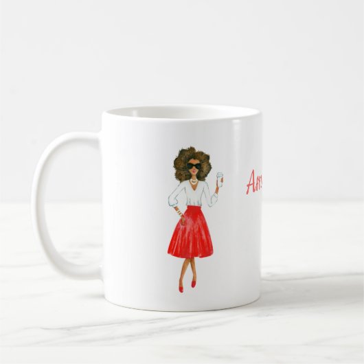 Mug de la Journée des femmes afro-américaines (Gauche)