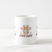 Mug de la Journée du Chat Mignon – Tasse à café de (Centre)