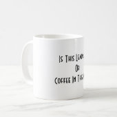 Mug De La Léonade Ou Du Café ? BLANCHE (Devant gauche)