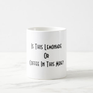 Mug De La Léonade Ou Du Café ? BLANCHE
