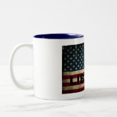 Mug de la Liberté du Drapeau Américain (Gauche)