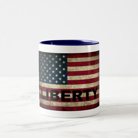 Mug de la Liberté du Drapeau Américain (Centre)