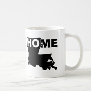 Mug de la Louisiane, maison loin de l'État ou mug