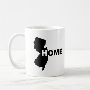 Mug de la maison du New Jersey loin de l'État Mug
