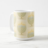 Mug de la ménorah de Channukah (Devant gauche)