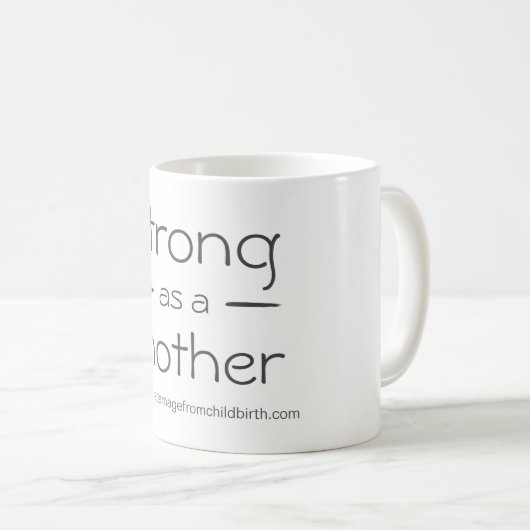 Mug de la mère forte (Devant droit)