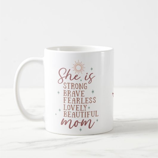 Mug de la mère motivationnelle (Gauche)