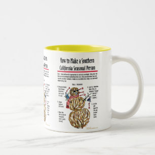 Mug de la personne saisonnière de Californie