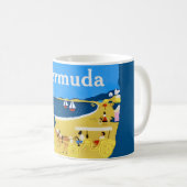 Mug de la plage des Bermudes (Devant droit)