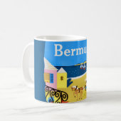 Mug de la plage des Bermudes (Devant gauche)