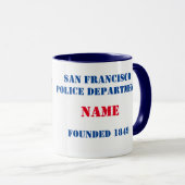 Mug de la police de San Francisco (Devant droit)