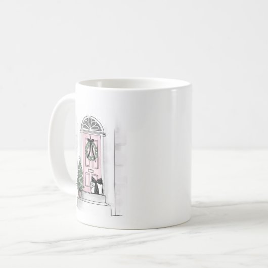 Mug de la porte de Noël (Devant gauche)