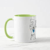 Mug de la Protestation mondiale contre Lyme (Gauche)