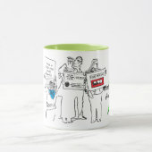 Mug de la Protestation mondiale contre Lyme (Centre)