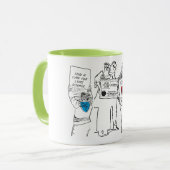 Mug de la Protestation mondiale contre Lyme (Devant gauche)