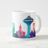 Mug de la Réunion avec thème 2019 (Devant droit)