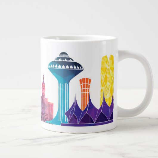 Mug de la Réunion avec thème 2019 (Droite)