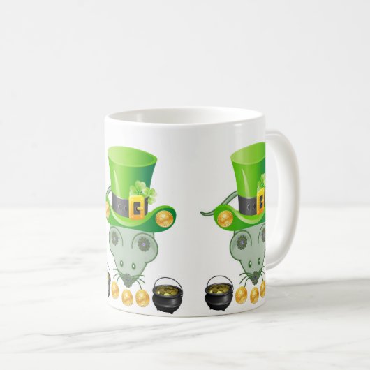 Mug de la Saint Patrick (Devant droit)