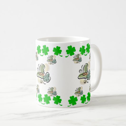 Mug de la Saint Patrick (Devant droit)