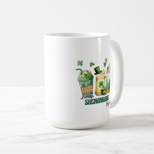 Mug de la Saint Patrick (Devant droit)