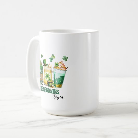Mug de la Saint Patrick (Devant gauche)