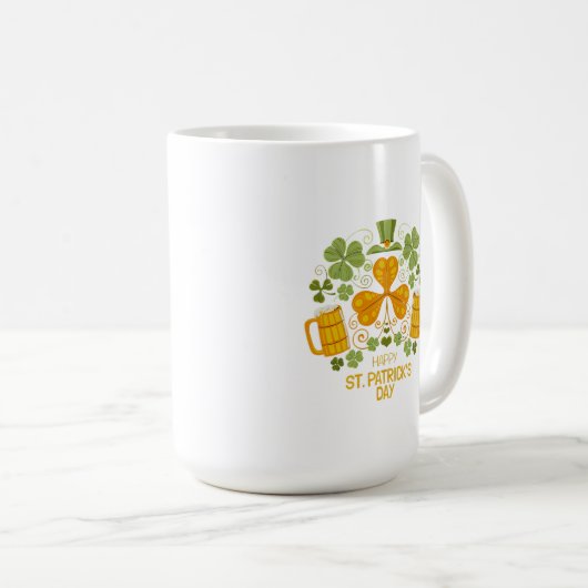 Mug de la Saint Patrick (Devant droit)