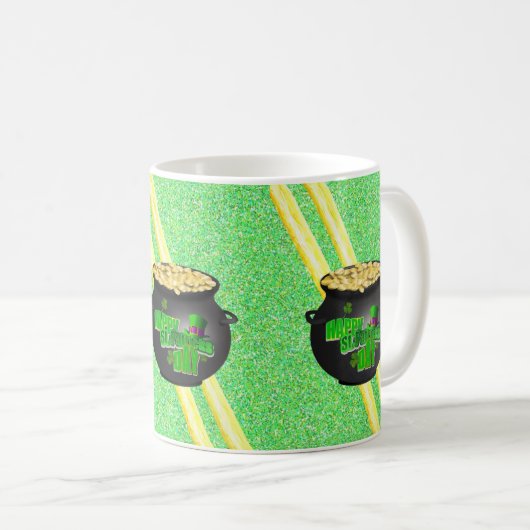 Mug de la Saint Patrick (Devant droit)