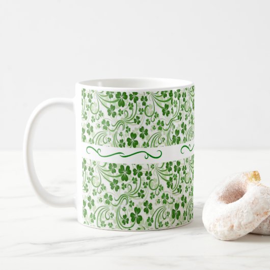 Mug de la Saint Patrick (Avec donut)