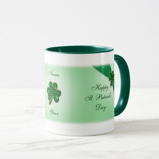 Mug de la Saint Patrick (Devant droit)