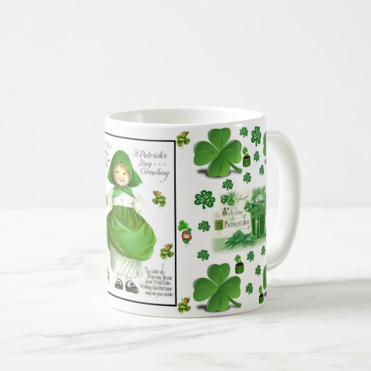 Mug de la Saint Patrick (Devant droit)