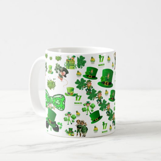 Mug de la Saint Patrick (Devant gauche)