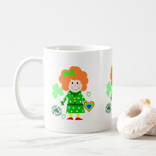 Mug de la Saint Patrick (Avec donut)