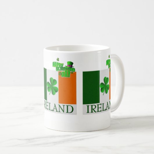 Mug de la Saint Patrick (Devant droit)