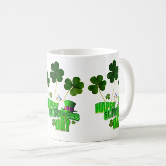 Mug de la Saint Patrick (Devant droit)