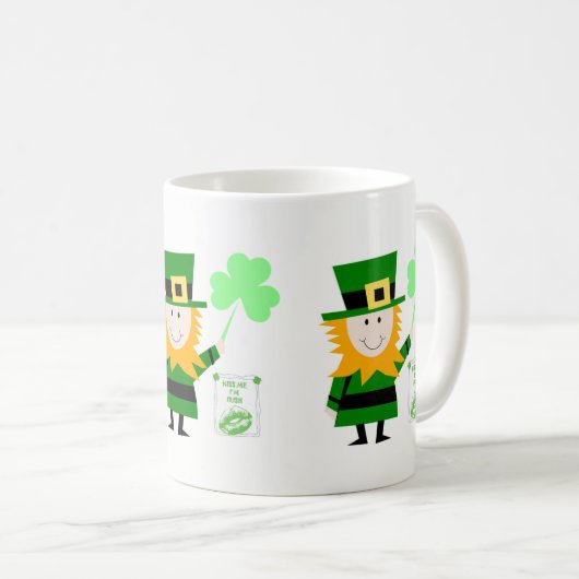 Mug de la Saint Patrick (Devant droit)
