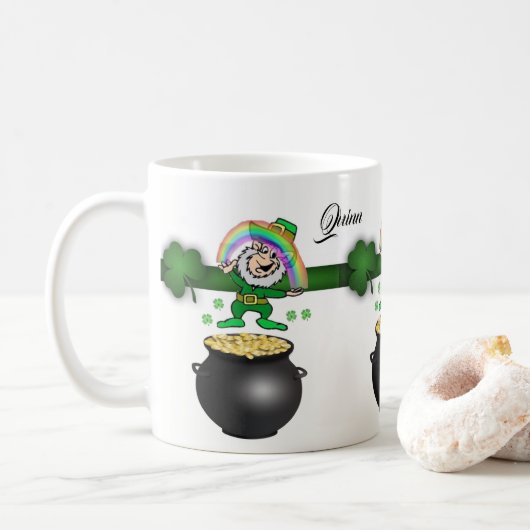 Mug de la Saint Patrick (Avec donut)