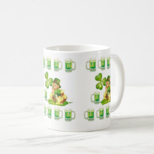 Mug de la Saint Patrick (Devant droit)