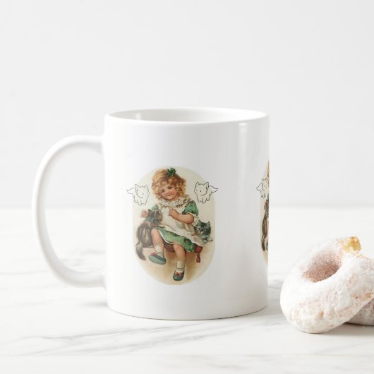 Mug de la Saint Patrick (Avec donut)