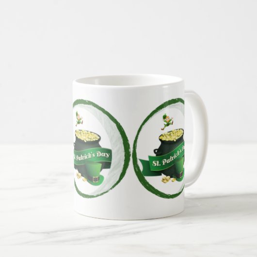 Mug de la Saint Patrick (Devant droit)
