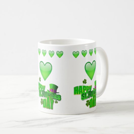 Mug de la Saint Patrick (Devant droit)