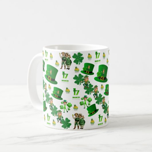 Mug de la Saint Patrick (Devant gauche)