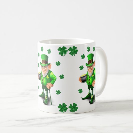 Mug de la Saint Patrick (Devant droit)