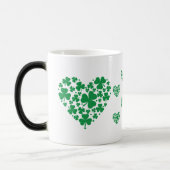 Mug de la Saint-Patrick - Café de coeur Shamrock c (Gauche)