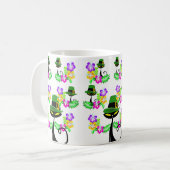 Mug de la Saint-Patrick Chat (Devant gauche)