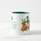 Mug de la Saint-Patrick jour heureux (Centre)
