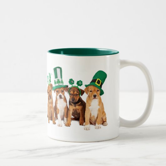 Mug de la Saint-Patrick jour heureux (Droit)