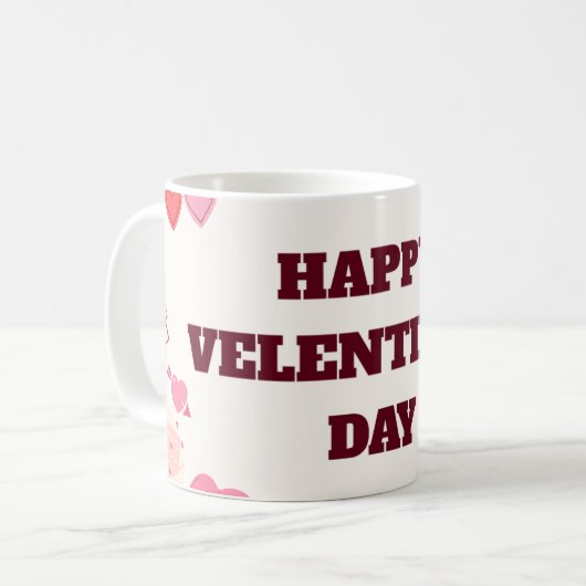 Mug de la Saint-Valentin Forever & Always (Devant gauche)