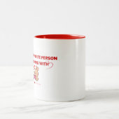 Mug de la Saint-Valentin Lapin Mignon Couple - Per (Centre)