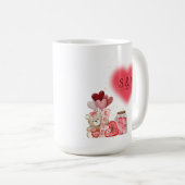 Mug de la Saint-Valentin mignon (Devant droit)